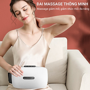 Đai Massage tan Mỡ Bụng MISUKO BM-B45 Đai Rung tan Mỡ Bụng Kết Hợp Nhiều Chế Độ Massage Và Nhiệt Giúp Đánh Tan Mỡ Bụng
