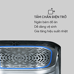 Nồi Chiên Không Dầu Điện Tử BlueStone AFB-5880 (5,5 Lít) - Hàng Chính Hãng
