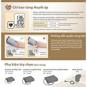 Máy đo huyết áp Omron JPN600 + Tặng máy đo đường huyết Safe-Accu