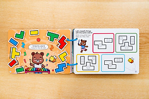 Học Liệu Bóc Dán Montessori Song Ngữ Anh Việt Beezi Book - Lalala Baby