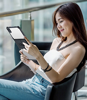 Ốp lưng chống sốc cho iPad Pro 11 inch 2024, Pro 13 2024 chính hãng XUNDD có giá đỡ 3 chế độ - Hàng chính hãng 