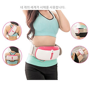 Đai (Máy) Massage Bụng Nikio NK-169AC - Công Nghệ Rung Lắc Kết Hợp Bi Độ Xoay 360 Dây Ấn Thế Hệ Mới, Mát Xa Thư Giãn, Làm Săn Chắc Cơ Bụng Nhanh - Vỏ Nhựa Bền Bĩ