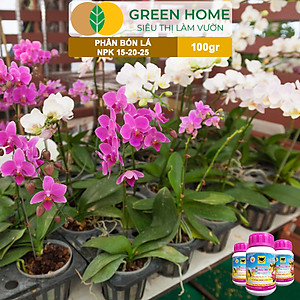 Phân Bón Lá Đầu Trâu MK 501-701-901, GreenHome,Chai 100GR,Đặc Biệt Dành Cho Hoa Lan Và Cây Cảnh