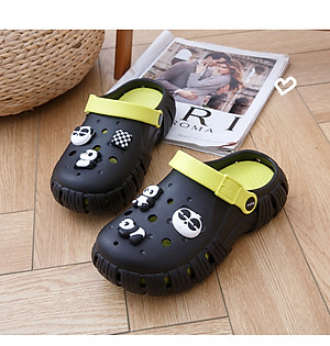 Dép bánh mì Cross nữ siêu nhẹ kèm Sticker dễ thương - dép nữ hot trend DNU9021