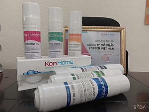 Combo 6 lõi lọc Korihome nhập khẩu Hàn Quốc chính hãng cho máy WPK-818