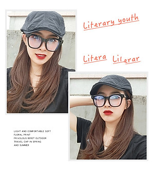 Mũ Lưỡi Trai Nam Phong Cách, Mũ Mỏ Vịt Phong Cách Hàn Quốc Phù Hợp Với Mọi Lứa Tuổi, Mũ Beret Chất Liệu Vải Kaki Cao Cấp Có Thể Điều Chỉnh Size