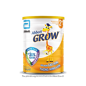 Sữa Abbott Grow 2+ 1.6kg cho trẻ từ 2 tuổi trở lên