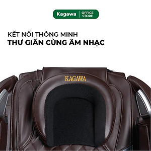 Ghế massage toàn thân Kagawa K16 đa chức năng, công nghệ quét AI thông minh, tự động dò tìm huyệt đạo