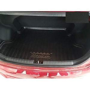 Lót cốp xe Huyndai Grand i10 Sedan 2021 2022 2023 (đuôi dài) Nhựa TPO dẻo.
