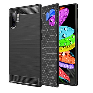 Ốp lưng chống sốc cho Samsung Galaxy Note 10 Plus hiệu Likgus (chuẩn quân đội, chống va đập, chống vân tay) - Hàng nhập khẩu