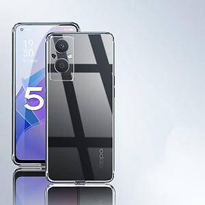 Ốp lưng silicon dẻo cho OPPO Reno7 / Reno7 Pro / Reno7 Z hiệu Ultra Thin trong suốt mỏng 0.6mm độ trong tuyệt đối chống trầy xước - Hàng nhập khẩu