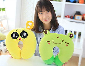 Gối Kê Cỗ Chữ U Hình Con Vật Ngộ Nghĩnh Cho Nhân Viên Văn Phòng - Giao Ngẫu Nhiên