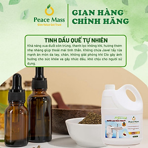 Nước Cọ Rửa Toilet Peace Mass Tinh dầu Quế Can 3.6 Lít