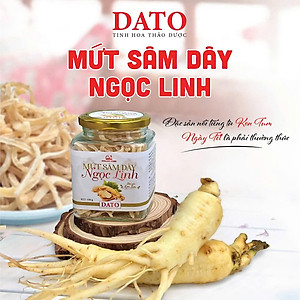 Mứt sâm dây Ngọc Linh DATO, ăn ngon,  bồi bổ cơ thể, phục hồi sức khỏe, tăng cường hệ miễn dịch