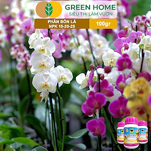 Phân Bón Lá Đầu Trâu MK 501-701-901, GreenHome,Chai 100GR,Đặc Biệt Dành Cho Hoa Lan Và Cây Cảnh