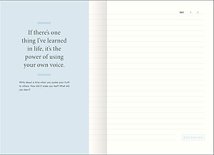 Becoming: A Guided Journal For Discovering Your Voice