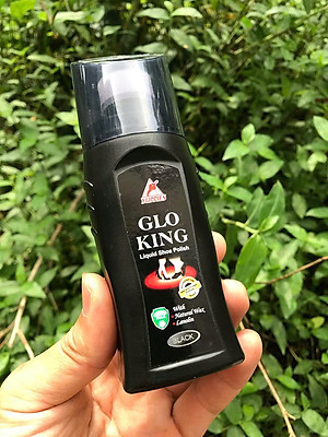 1 chai xi đánh giày Gloking, dạng lỏng dễ dàng ngấm sâu làm mềm và làm bóng da.