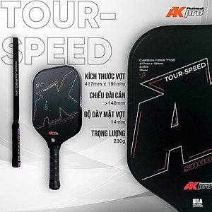Vợt Pickleball TOUR-SPEED Carbon T700