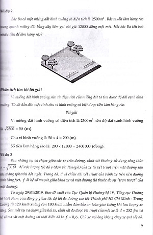 Chuyên đề bồi dưỡng Toán thực tế lớp 9 (Dùng chung cho các bộ SGK)