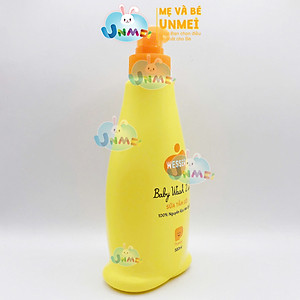 Bộ 2 Chai Sữa Tắm Gội Wesser 2in1 Hương Phấn (500ml x 2) - Cam