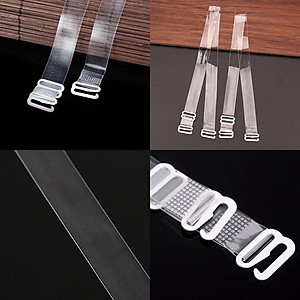 COMBO 2 ĐÔI Dây áo ngực, áo lót trong suốt- Hàng Chính Hãng - Dây áo trong suốt - Dây vai trong áo ngực nữ