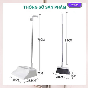 Bộ chổi quét nhà gấp gọn kèm răng cưa MyJae