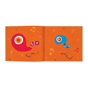 Sách Ehon - Set 3 cuốn Moi Moi và những người bạn - Dành cho trẻ từ 0-2 tuổi