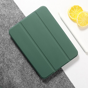 Bao da dành cho iPad Mini 7 , Mini 6 Pencil Holder Smart Case (Có khe cắm bút Apple Pencil) - Hàng chính hãng