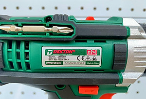 MÁY KHOAN PIN 21V DEKTON M21-ID10CB - HÀNG CHÍNH HÃNG