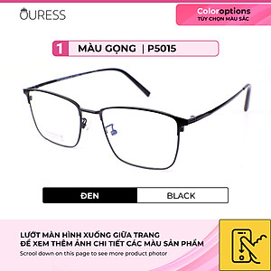 GỌNG KÍNH TITAN NAM (Titanium Pors Men) CHẤT LIỆU VƯỢT TRỘI SIÊU NHẸ SIÊU BỀN – HÀNG CHÍNH HÃNG P5015