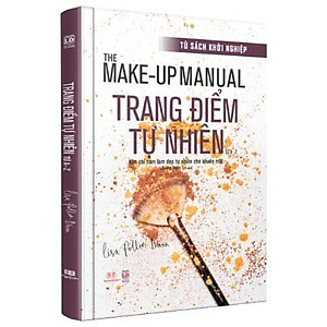 Sách - The makeup manual - Sách Trang điểm tự nhiên, Sách Make up, học cách trang điểm từ a-z - Á Châu Books