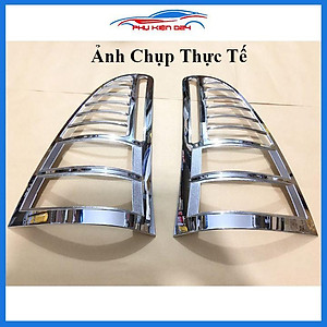 Ốp viền đèn pha hậu Innova 2006-2007-2008 mạ crom trang trí làm đẹp xe