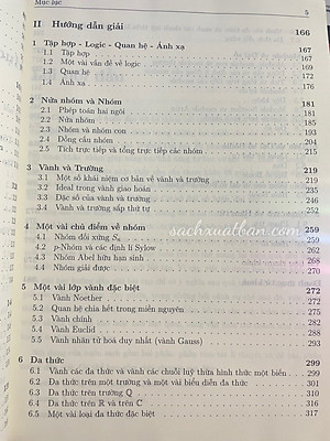 Combo 2 cuốn Cơ Sở Đại Số Hiện Đại và Bài Tập Cơ Sở Đại Số Hiện Đại