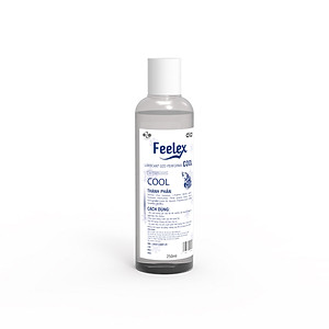 Gel bôi trơn Feelex Lubricant mát lạnh, ấm nóng, siêu trơn - Lọ 250ml