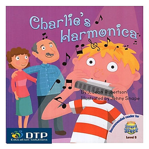 Combo 6 truyện đọc ISS Readers 5: Charlie's Harmonica, Hollywood Here We Come!, The Perfect Jack O Lantern, Time for a Trim, Beauty and the Beast, Lost on the Coast