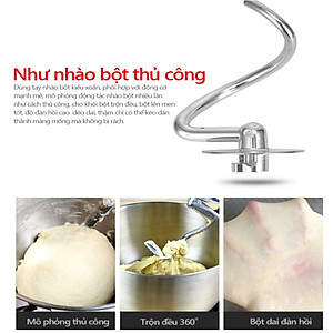 Máy trộn bột, đánh trứng 10 lít cao cấp nhãn hiệu DSP, Công suất: 1500W, Dung tích 10 lít, KM3032