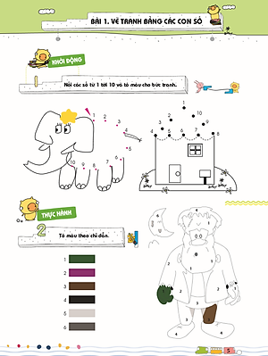 Sách POMath - Toán Tư Duy Cho Trẻ Em 4-6 Tuổi (Tập 4)