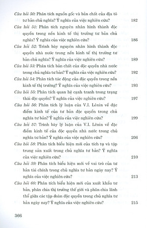Hỏi - Đáp Môn Kinh Tế Chính Trị Mác - Lênin (Dùng cho bậc đại học hệ chuyên và không chuyên lý luận chính trị)