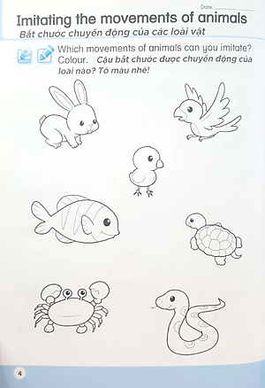 Khoa Học Tiền Tiểu Học Song Ngữ - Sách Luyện Tập 5