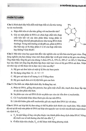 Di Truyền Học - Bài Tập Chuyên Đề_GDDT