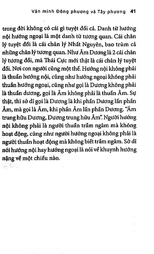 Văn Minh Đông Phương Và Tây Phương (Tái Bản)