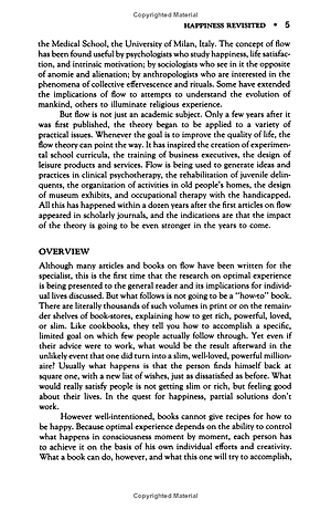 Sách Flow: The Psychology of Optimal Experience