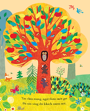 Sách tranh song ngữ Mùa đến,mùa đi - Cây - ehomebooks - Cho trẻ từ 0-6 tuổi