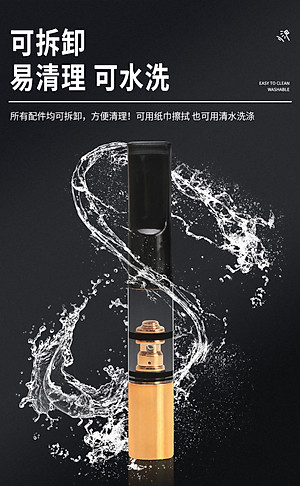 Bộ 5 tẩu thuốc cao cấp mẫu mới cải tiến gắn được điếu nhỏ và lớn tăng kèm 1 cái hộp đựng