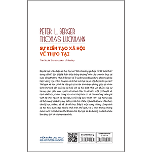 Sách Sự Kiến Tạo Xã Hội Về Thực Tại