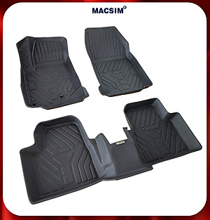 Thảm lót sàn ô tô xe Peugeot 2008 (sd) nhãn hiệu Macsim chất liệu nhựa tpe cao cấp