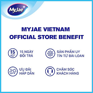 (Chọn Loại) Bông Lau Thay Thế MyJae Sợi Microfiber Dành Cho Cây Lau Nhà Tự Vắt 2 Ngăn 33cm x 12cm