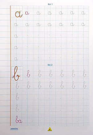 Vở Ô Ly Tập Viết 1 - Chữ Cái - Chữ Ghép