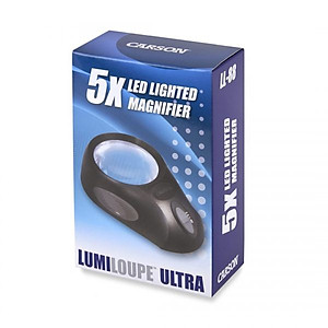  Kính lúp Carson LumiLoupe Ultra LL-88 (5x) có đèn - Hàng chính hãng
