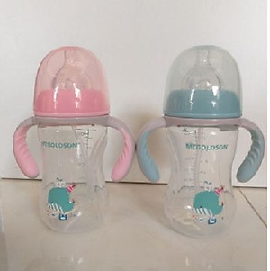 Bình sữa MCGoldson cổ rộng PP 300ml